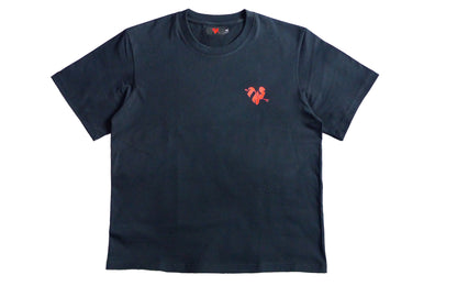 Flowers T-shirt Black